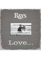 Tampa Bay Rays Love Picture Picture Frame - Navy Blue