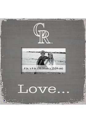 Colorado Rockies Love Picture Picture Frame - Purple
