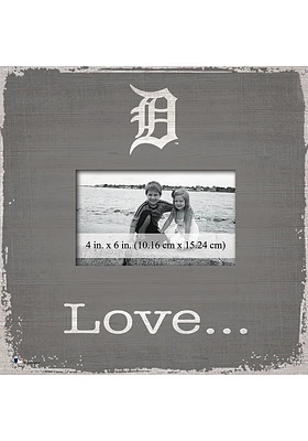 Detroit Tigers Love Picture Picture Frame - Navy Blue