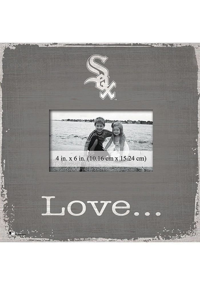 Chicago White Sox Love Picture Picture Frame - Black