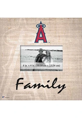 Los Angeles Angels Family Picture Picture Frame - Blue