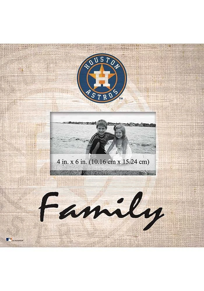 Houston Astros Family Picture Picture Frame - Orange