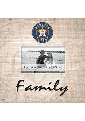 Houston Astros Family Picture Picture Frame - Orange