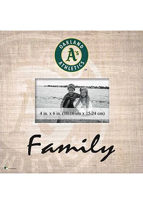 Oakland Athletics Family Picture Picture Frame - Green