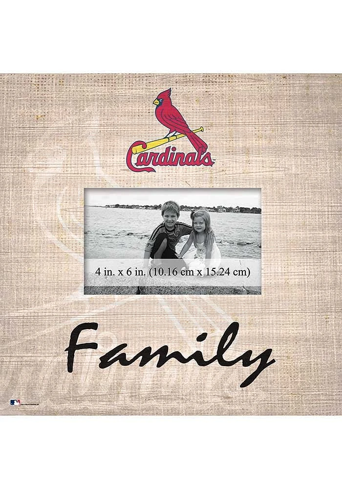 St Louis Cardinals Family Picture Picture Frame - Red
