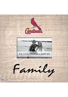 St Louis Cardinals Family Picture Picture Frame - Red