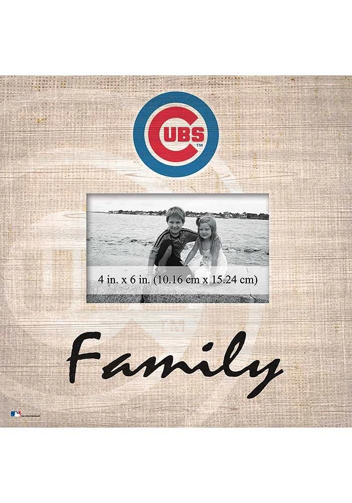Chicago Cubs Family Picture Picture Frame - Blue
