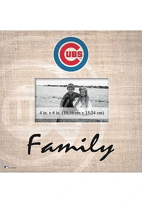 Chicago Cubs Family Picture Picture Frame - Blue