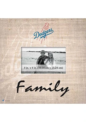 Los Angeles Dodgers Family Picture Picture Frame - Blue