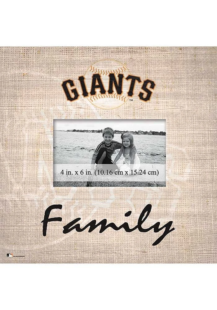 San Francisco Giants Family Picture Picture Frame - Orange