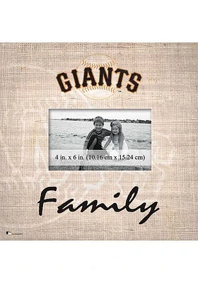 San Francisco Giants Family Picture Picture Frame - Orange