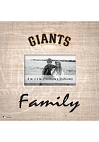 San Francisco Giants Family Picture Picture Frame - Orange