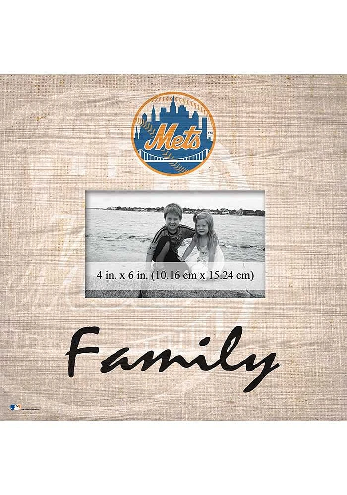 New York Mets Family Picture Picture Frame - Blue