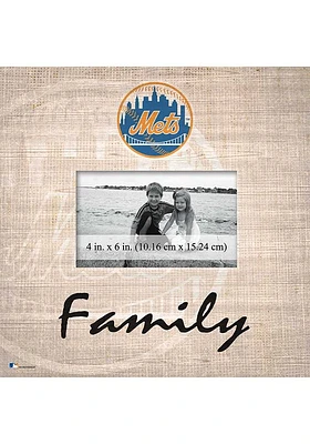 New York Mets Family Picture Picture Frame - Blue