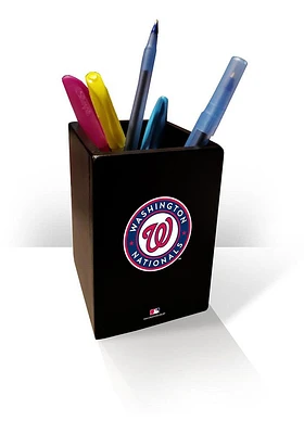 Washington Nationals Pen Holder Pen Set - Red