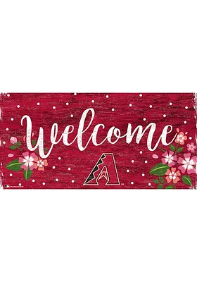 Arizona Diamondbacks Welcome Floral Sign