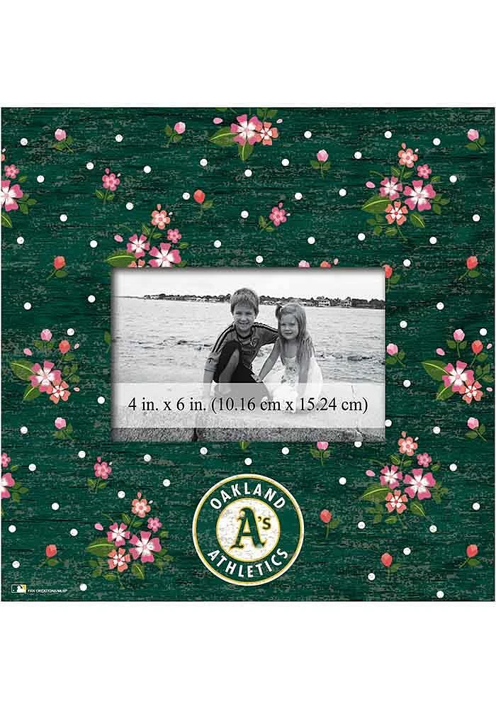 Oakland Athletics Floral Picture Frame