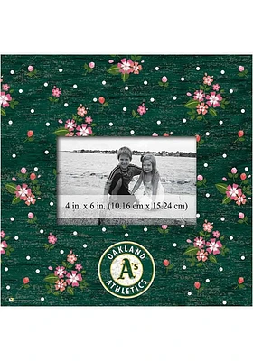 Oakland Athletics Floral Picture Frame