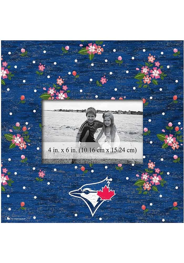Toronto Blue Jays Floral Picture Frame