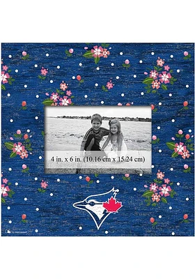 Toronto Blue Jays Floral Picture Frame
