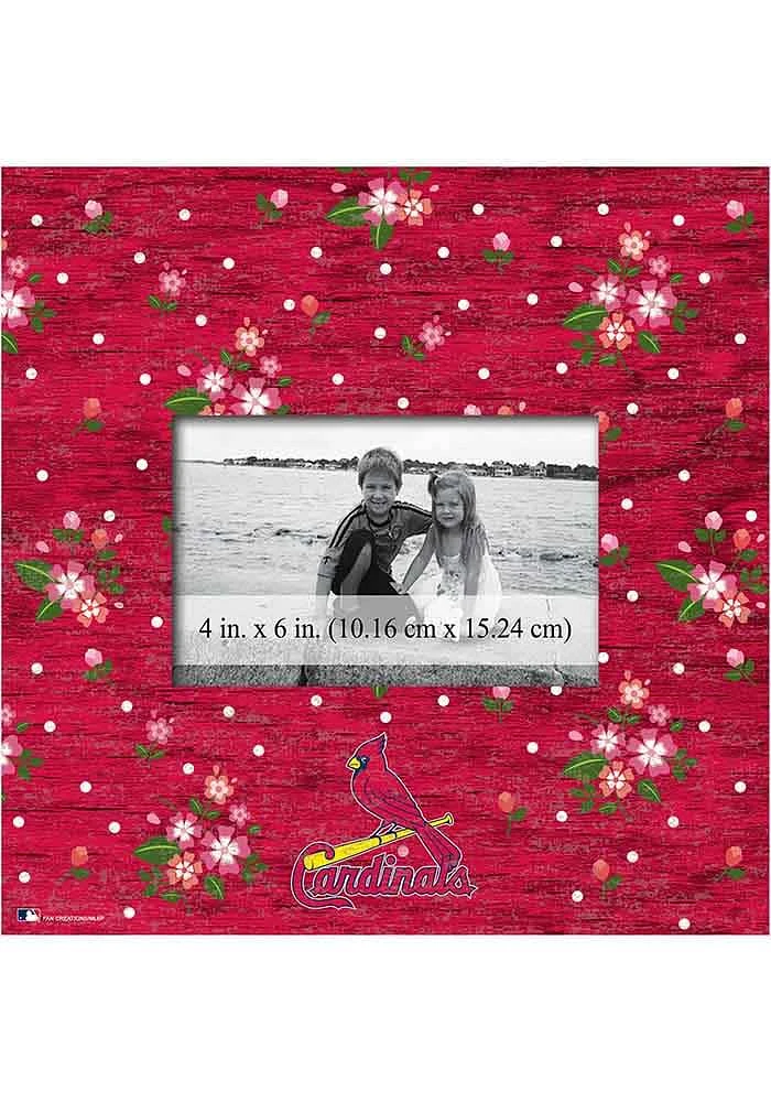 St Louis Cardinals Floral Picture Frame