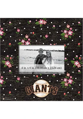 San Francisco Giants Floral Picture Frame