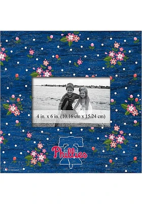 Philadelphia Phillies Floral Picture Frame