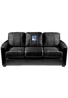 New York Rangers Faux Leather Sofa - Black