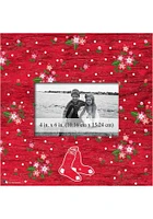 Boston Red Sox Floral Picture Frame