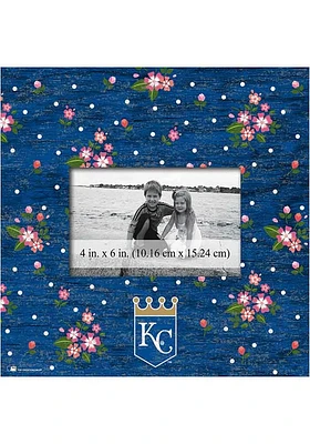 Kansas City Royals Floral Picture Frame - Blue