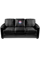 Texas Rangers Faux Leather Sofa - Black