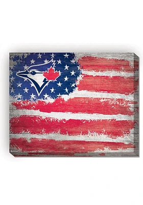 Toronto Blue Jays Flag 16x20 Wall Art
