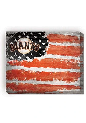 San Francisco Giants Flag 16x20 Wall Art