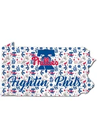 Philadelphia Phillies Floral State Sign