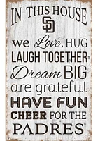 San Diego Padres In This House 11x19 Sign