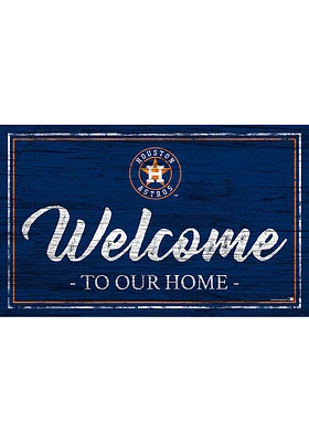 Houston Astros Team Welcome 11x19 Sign