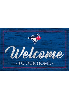 Toronto Blue Jays Team Welcome 11x19 Sign