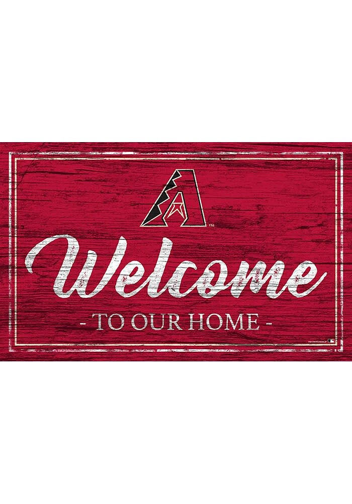 Arizona Diamondbacks Team Welcome 11x19 Sign