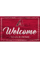 Arizona Diamondbacks Team Welcome 11x19 Sign