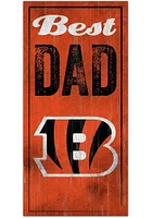 Cincinnati Bengals Best Dad Sign