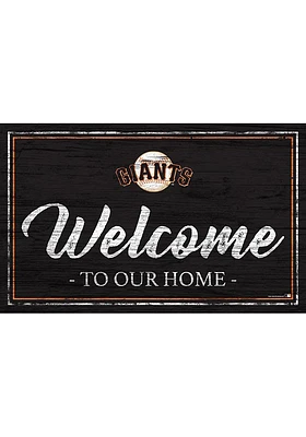 San Francisco Giants Team Welcome 11x19 Sign