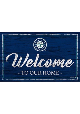 Seattle Mariners Team Welcome 11x19 Sign