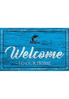 Miami Marlins Team Welcome 11x19 Sign