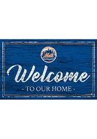 New York Mets Team Welcome 11x19 Sign