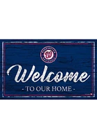 Washington Nationals Team Welcome 11x19 Sign