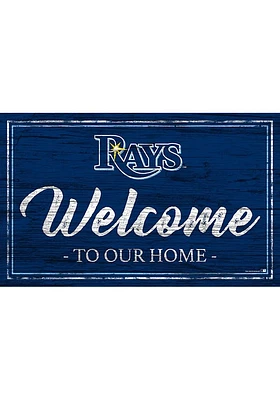 Tampa Bay Rays Team Welcome 11x19 Sign