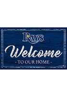 Tampa Bay Rays Team Welcome 11x19 Sign