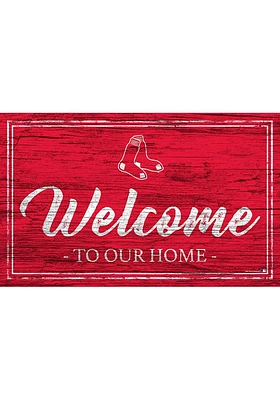 Boston Red Sox Team Welcome 11x19 Sign