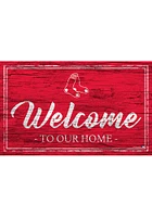 Boston Red Sox Team Welcome 11x19 Sign