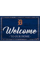 Detroit Tigers Team Welcome 11x19 Sign